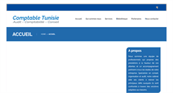 Desktop Screenshot of comptable-tunisie.net
