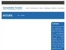 Tablet Screenshot of comptable-tunisie.net